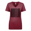 Next Level Apparel 1540 - Ladies' Ideal V-Neck Thumbnail