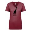 Next Level Apparel 1540 - Ladies' Ideal V-Neck Thumbnail