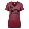 Next Level Apparel 1540 - Ladies' Ideal V-Neck Thumbnail