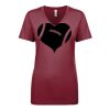 Next Level Apparel 1540 - Ladies' Ideal V-Neck Thumbnail