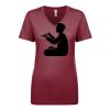 Next Level Apparel 1540 - Ladies' Ideal V-Neck Thumbnail
