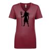 Next Level Apparel 1540 - Ladies' Ideal V-Neck Thumbnail