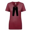 Next Level Apparel 1540 - Ladies' Ideal V-Neck Thumbnail