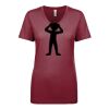 Next Level Apparel 1540 - Ladies' Ideal V-Neck Thumbnail