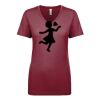 Next Level Apparel 1540 - Ladies' Ideal V-Neck Thumbnail