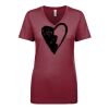 Next Level Apparel 1540 - Ladies' Ideal V-Neck Thumbnail