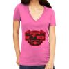 Tultex 214 - Ladies' Slim Fit Fine Jersey V-Neck Thumbnail