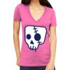 Tultex 214 - Ladies' Slim Fit Fine Jersey V-Neck Thumbnail