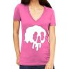 Tultex 214 - Ladies' Slim Fit Fine Jersey V-Neck Thumbnail