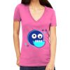 Tultex 214 - Ladies' Slim Fit Fine Jersey V-Neck Thumbnail