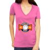 Tultex 214 - Ladies' Slim Fit Fine Jersey V-Neck Thumbnail