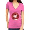 Tultex 214 - Ladies' Slim Fit Fine Jersey V-Neck Thumbnail