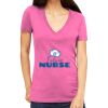 Tultex 214 - Ladies' Slim Fit Fine Jersey V-Neck Thumbnail