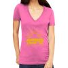Tultex 214 - Ladies' Slim Fit Fine Jersey V-Neck Thumbnail