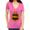 Tultex 214 - Ladies' Slim Fit Fine Jersey V-Neck Thumbnail