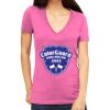 Tultex 214 - Ladies' Slim Fit Fine Jersey V-Neck Thumbnail