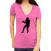 Tultex 214 - Ladies' Slim Fit Fine Jersey V-Neck Thumbnail