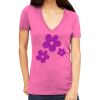 Tultex 214 - Ladies' Slim Fit Fine Jersey V-Neck Thumbnail