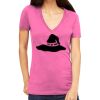 Tultex 214 - Ladies' Slim Fit Fine Jersey V-Neck Thumbnail