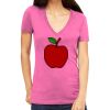 Tultex 214 - Ladies' Slim Fit Fine Jersey V-Neck Thumbnail