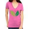 Tultex 214 - Ladies' Slim Fit Fine Jersey V-Neck Thumbnail