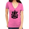Tultex 214 - Ladies' Slim Fit Fine Jersey V-Neck Thumbnail