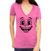 Tultex 214 - Ladies' Slim Fit Fine Jersey V-Neck Thumbnail