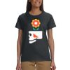 Gildan 100% Cotton Ladies T-Shirt Thumbnail