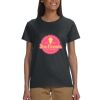 Gildan 100% Cotton Ladies T-Shirt Thumbnail