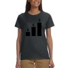 Gildan 100% Cotton Ladies T-Shirt Thumbnail