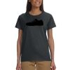 Gildan 100% Cotton Ladies T-Shirt Thumbnail