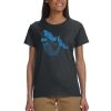 Gildan 100% Cotton Ladies T-Shirt Thumbnail
